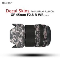 Fujinion GF45 F2.8 Lens Sticker Fuji 45 2.8 Decal Skin For Fujifilm GF45mm F2.8 R WR Lens Protector Coat Wrap Cover Case