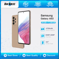 Original Samsung Galaxy A53 A5360 5G Mobile Phone Dual SIM 6.5" 128GB/256GB ROM Quad Camera Octa-Core Android SmartPhone