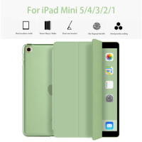 Smart Cover for iPad mini5 2019 Auto Sleep Stand Trifold PU Leather case for iPad mini 1 Mini 2 mini 3 mini 4 Protective shell