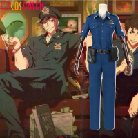 COSPLAYONSEN Anime Free! Eternal Summer Rin Matsuoka Sousuke Yamazaki Policeman Uniform Cosplay Costume Jumpsuits