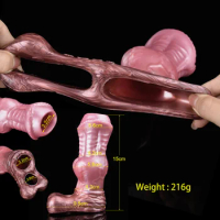 Silicone Soft Men Use Pink Penis Enlargers Sexy Scrotum Penis Cover Sleeves Lower Muscle Exercise Adult Tools Couple Sex Toys