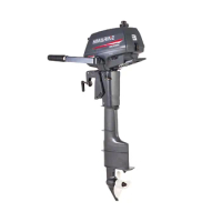 With Yamaha Outboard Motor Board High Quality 3HP 2-stroke 70CC 2 Stroke Outboard Motor Boat Engine Water Cool Manual CDI