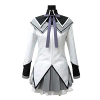 Unisex Anime Cos Akemi Homura Cosplay Costumes Dress Uniform Suits