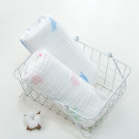 新生嬰兒浴巾純棉紗布超柔吸水嬰兒用品寶寶初生兒童洗澡巾蓋毯