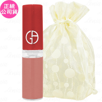 GIORGIO ARMANI 奢華絲絨訂製唇萃 精巧版(#103 lip Maestro)(1.5ml)旅行袋組(公司貨)