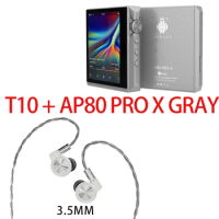 ARTTI T10 Earphones &amp; Hidizs AP80 PRO X Portable Bluetooth Mp3 Music Player Pedo Meter Touch Screen LDAC Lossless MQA AMP DAC