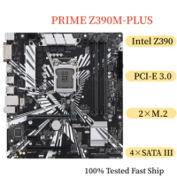 For Asus PRIME Z390M-PLUS Motherboard 64GB LGA 1151 DDR4 Micro ATX Mainboard 100% Tested Fast Ship