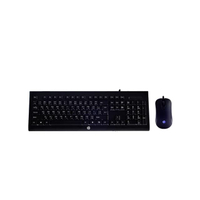 (2in1) USB HP (KM100) Black Advice