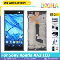 5.2" Original Display For Sony Xperia XA2 LCD Display Touch Screen With Frame Digitizer Assembly For SONY XA2 LCD Replacement