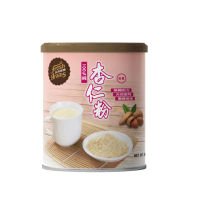 【長青穀典】100%純杏仁粉300g/罐(無糖 全素 素食 穀粉 穀物粉 沖泡 伴手禮)