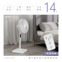 KINYO ACF1138 電子遙控直立循環電風扇