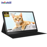 Computer Monitor 17.3 inch Portable 4K Gaming Console Display by Intehill