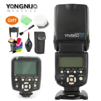YONGNUO YN560 IV,YN-560 IV Master Radio Flash Speedlite Speedlight + YN-560TX Controller for Canon 5DIV 650D 1200D 7DII 5DII SLR