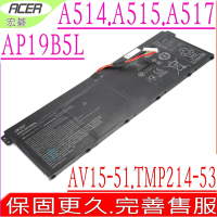 ACER AP19B5L電池適用 宏碁 P214-41 P214-53 A515-43G A515-44 A515-55 A517-52g A715-41g A715-76 AV15-51
