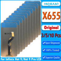 3/5/10PCS Original For Infinix Hot 9 LCD X655 Display Touch Screen For Infinix Hot 9 Pro Display Digitizer Assembly Replacement