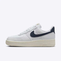【NIKE 耐吉】W Air Force 1 07 NN 女 休閒鞋 運動 經典 奧林匹克 白 深藍(FZ6768-100)
