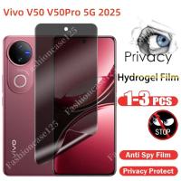 Phim Màn Hình Riêng Tư Mềm, Cho Vivo V50 5G Và V50 Pro, Bao Phủ Toàn Bộ, Bảo Vệ Màn Hình Bằng Thủy L