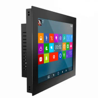 17 inch IP65 ResistIve All In One Industrial Touch Screen Panel PC Computer Embedded aio POE