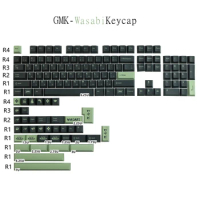 GMK Wasabi PBT Keycap DYE- Sublimation Cherry Profile English KeyCaps For Game Gateron MX Switch Mechanical Keyboard
