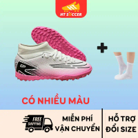Giày Đá Bóng Vapor 16 Cổ Cao HT SOCCER Đế Zoom Việt Nam Upper Mềm, Khâu Đế. bền đẹp