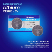 J-PAN J-パン Ultra Hero Baterai Kancing Lithium CR2016 3V 1 PCS
