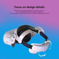 diskon Quest 2 Halo Strap Fiit VR T2 Headband VR Accessorie Tali Kepala