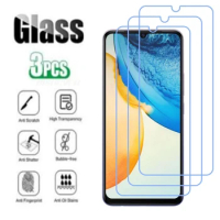 3PCS Full Cover Protective Glass For Vivo Y52 Y72 5G Tempered Glass On Vivo Y21 Y31 Y53S 4G Y33S 21S Y1S Screen Safety Protector