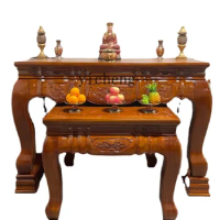 YY Home Table Modern Middle Hall Table Rural Solid Wood Prayer Altar Table Table for God of Fortune Buddha Table