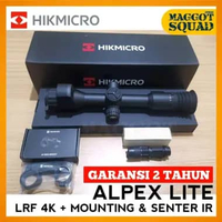 NIGHT VISION HIKMICRO ALPEX 4K LITE LRF Laser Rangefinder Ballistic Calculator ultra-HD 4K OLED Reso