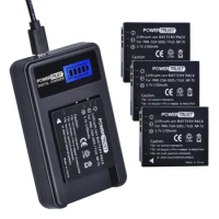 Powertrust S005 battery for Panasonic CGA-S005 DMW-BCC12, Panasonic Lumix DMC-FX9 FX10 FX12 FX50 FX100 FX150 FX180 LX1 LX2 LX3