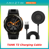 Original Magnetic Charging Dock for AMAZTIM TANK T2 Smartwatch Watches Charging Stand Charger Line Smart Watches Accessories