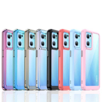 For OPPO Reno7 5G Case For OPPO Reno7 Pro 5G Cover Cases Shockproof Soft Silicone TPU Protective Phone Back Cover OPPO Reno7 5G