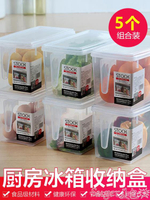 保鮮盒廚房冰箱收納盒食物整理盒冷凍保鮮盒雞蛋盒水果蔬菜塑料儲物盒 全館免運