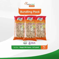 So Eco Chicken Stick Nugget - Naget Stik Ayam 1kg - Isi 3 pack
