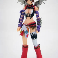 Original KAIYODO Yamaguchi style 004 POCCO female warrior PVC Anime Action figure collection model fan benefits