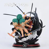 Ghost Island Zoro Asura Black Rope Tornado One Piece Gk Limited Hand-made Model Spot Collection Handmade Resin Model Gift
