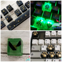 Keycaps Resin Artisan untuk Keyboard Gaming Mekanikal Artisan Resin Keycaps / Hand made keycap / Mec