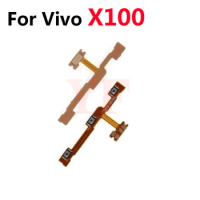 For VIVO X100 X Note X50 X60 X70 X80 X90 Pro Plus Pro+ Power Volume ON OFF Button Side Key Flex Cable Repair Parts