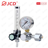 QHTITEC Safe Argon Regulator 0-25Mpa CO2 Mig Tig Flow-Meter Gas-Regulators Flowmeter Welding Weld Gauge Pressure Reducer