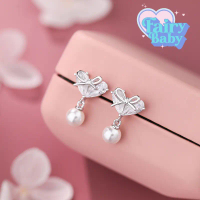 Fairybaby ต่างหู My Dear ตุ้มหูหัวใจ น่ารัก คุณหนู ตุ้งติ้ง S999