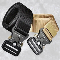 New Tactical Belt Men's Adjustable Heavy Military Tactical Belt