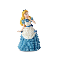 大賀屋 日貨 愛麗絲 蛋糕裙 禮服 塑像 夢遊仙境 Alice 迪士尼 公主 收藏 禮物 正版 L00010918