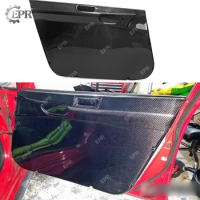 Carbon Fiber Interior Door Panel For Civic FD2 Front/Rear Inner Door Card Pair (Left Drive) Body Kit For Civic Racing Trim Part