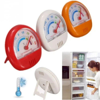 Compact Design Fridge Thermometer Accurate Readings Monitor Real-time Monitoring Indoor Temperature Meter Greenhouse Garden Home