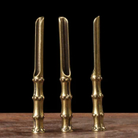 Bamboo Joint Tobacco Pipe Press Stick Tamper Smoke Pipe Cleaner Multifunction Tobacco Smoking Accessories Handicraft Decoration