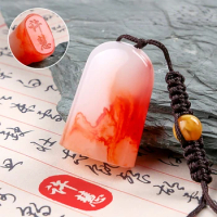 Personal Seal Resin Calligraphy Painting Works Seal Small Portable Chinese Name Special Stamp Artist Painting Clear Stamps Sello