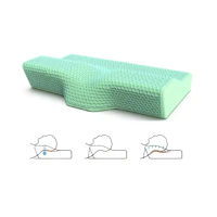【海夫健康生活館】南良H&H 石墨烯AI定位機能枕 雙包裝(加贈3D冰舒涼感枕墊x2入)