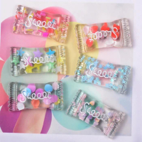 10 PCs Resin Candy Cabochon Multicolor Sweet Charms Flatback Additions Decor For Slimes All Filler Cute Charm DIY Accessories
