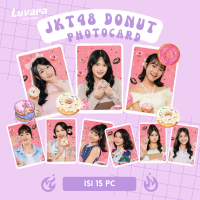 PHOTOCARD 2 SISI JKT48 DONUT UNOFF ISI 15 PC BONUS FREEBIES JKT48 adel christy freya lengkap