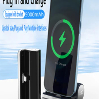 15W PowerBank 5000mAh Mini Portable Super Fast Charging External Battery PowerBank Type-C For iPhone Samsung Huawei Xiaomi